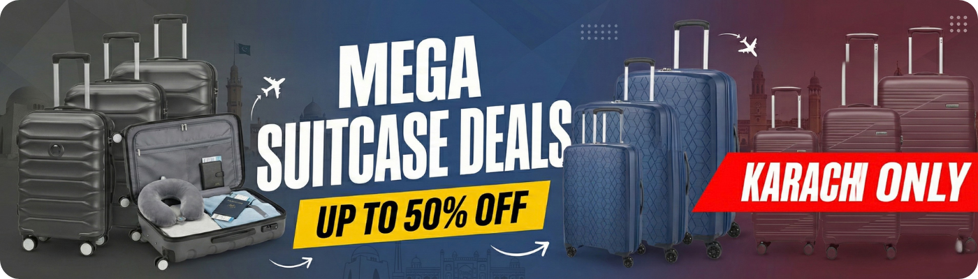 50% OFF Luggage Sale Karachi