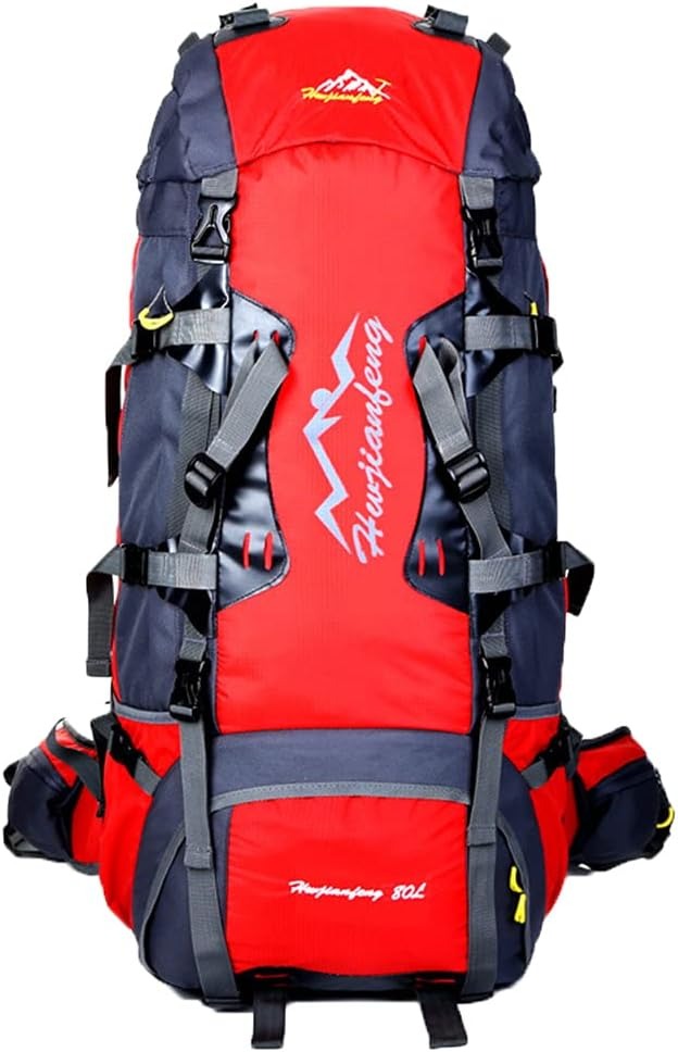 Outdoor Mountaineering Backpack 80L – Large for Travel | Outdoor Sports