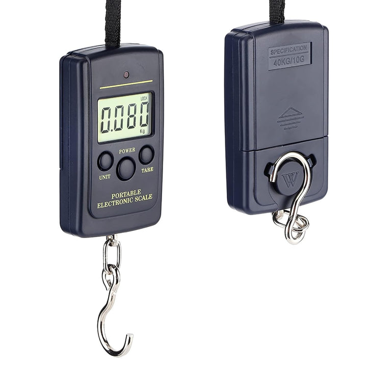 Portable Digital Hanging Pocket Scale with Hook - 50kg