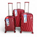 Travel Day 3-Piece ABS Hard Shell Suitcase Set