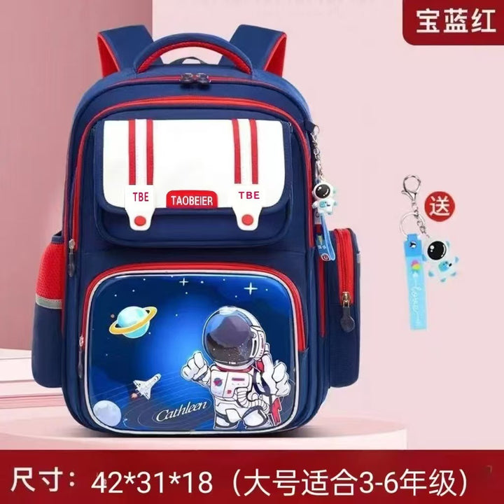 3D Space Astronaut Kids Backpack 1-2 Grade