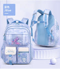 Kuromi Kids Backpack Floral Satin Backpack 3 to 6 Grade