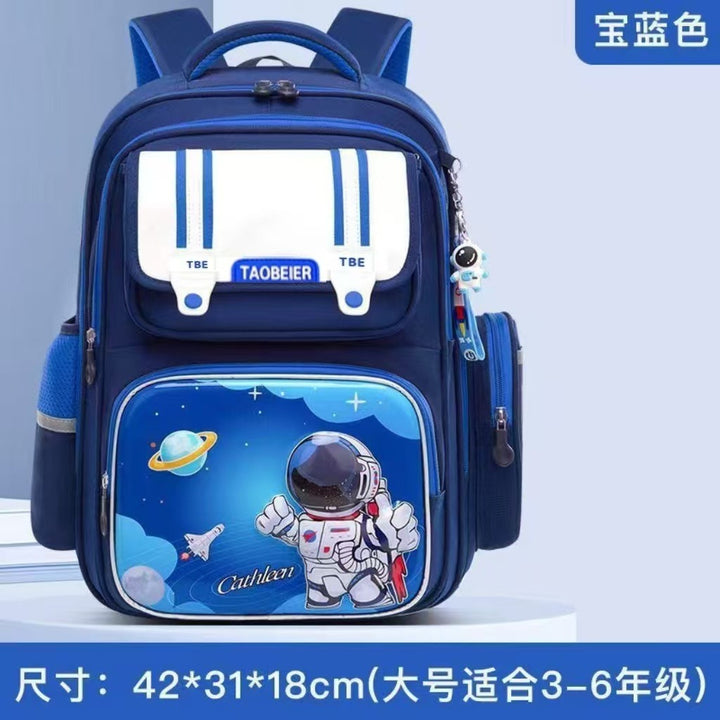 3D Space Astronaut Kids Backpack 1-2 Grade