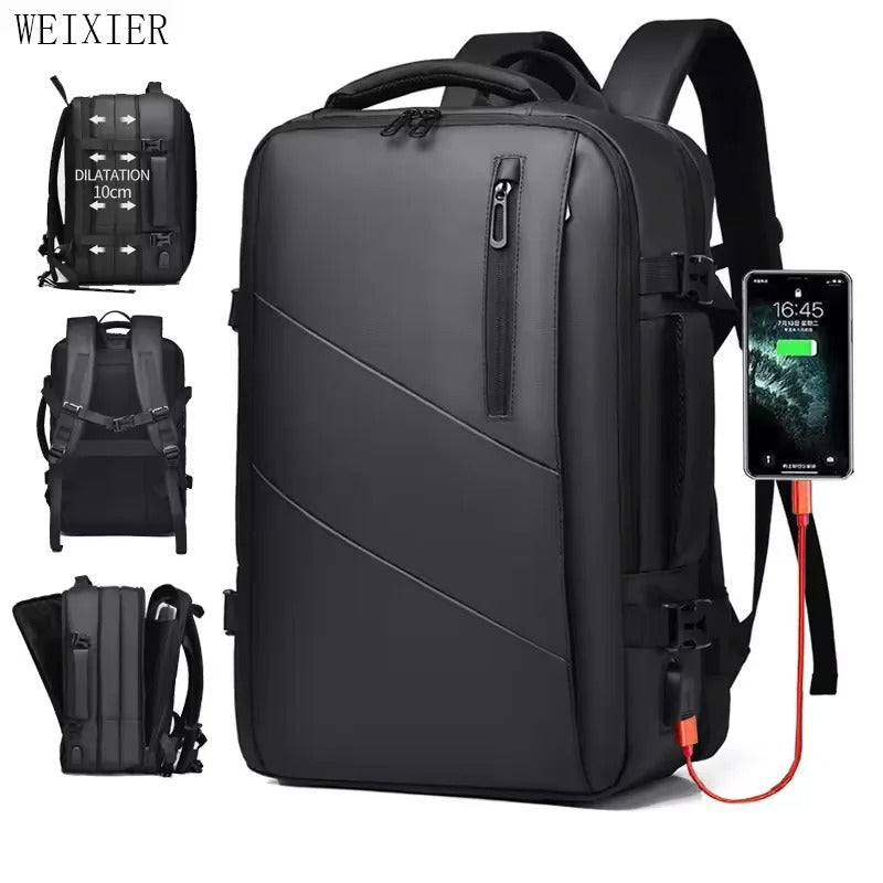 WEIXIER Expandable Business Backpack