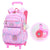 Girls Trolley School Bag Waterproof - 2 Wheels