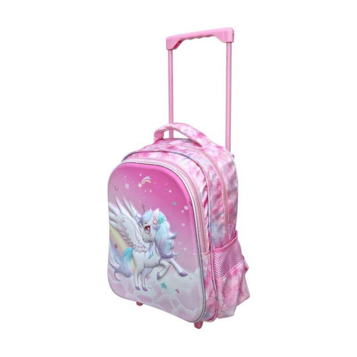 14 Inch Unicorn Trolley School Bag - Perfect for Playgroup or Nursery