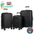 3-Piece Unbreakable PP Suitcase Set (20/25/29 Inch) - Karachi Only