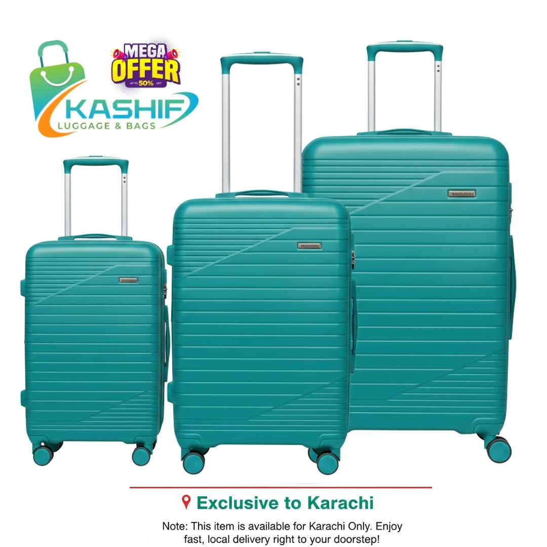 Minister PP Luggage Set 100% Unbreakable - Karachi Only