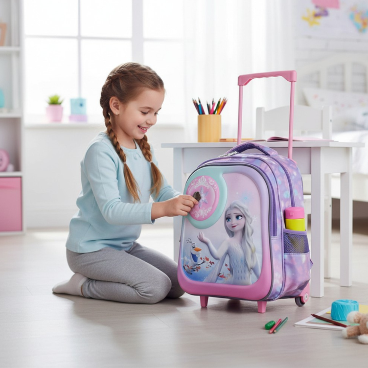 Juniors Trolley School Bag- Frozen