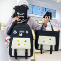 Kawaii Girls Backpack With Badges- KB29