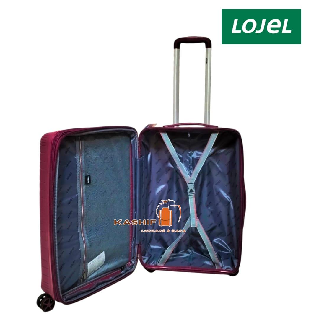 LOJEL antitheft zipper hardtop Suitcase Medium 24 inch Kashif Luggage and Bags
