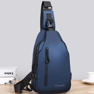 Men's Waterproof Cross-body Bag - Kashif Luggage & Bags