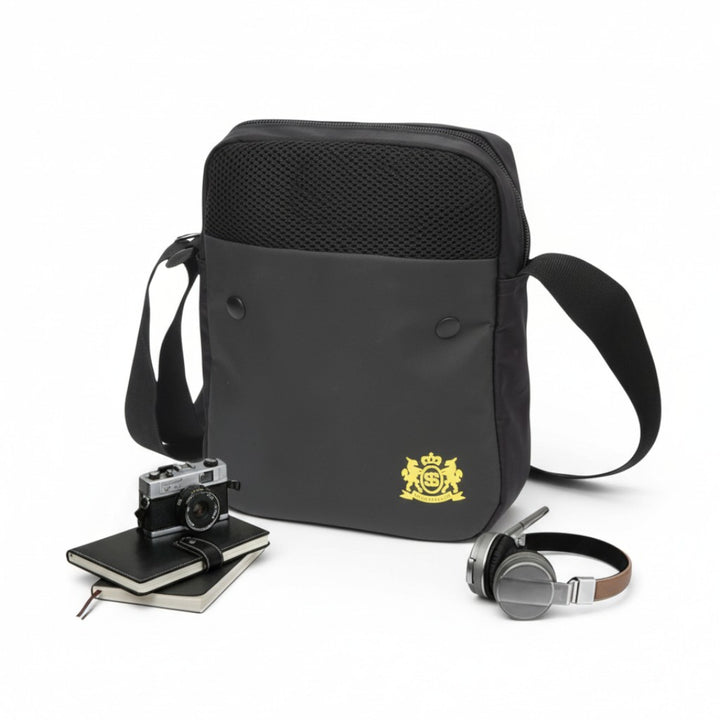 Everyday Black Shoulder Bag