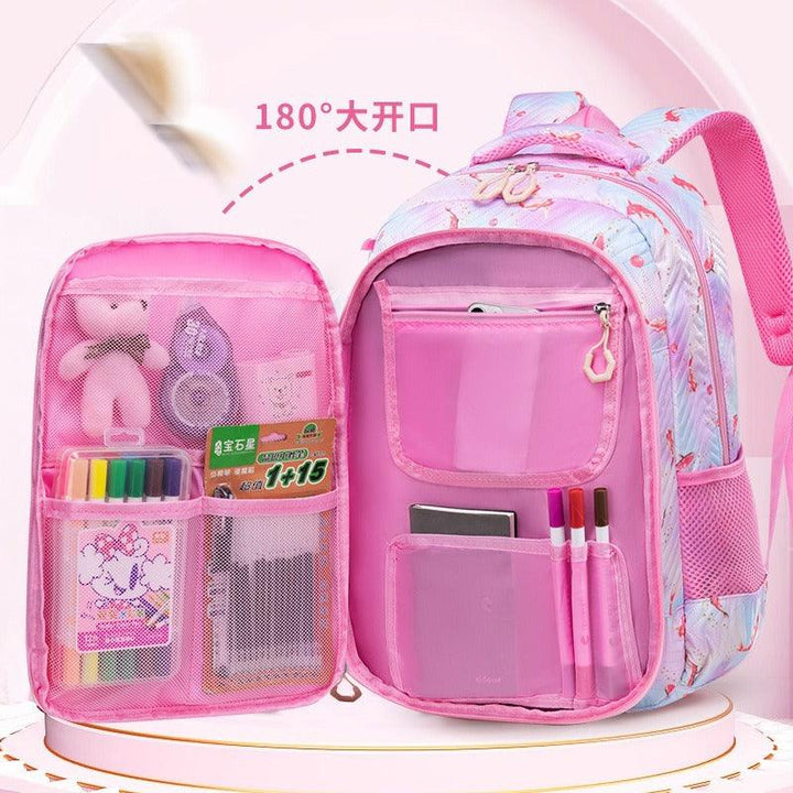 Floral Kid's School Backpack-KF08
