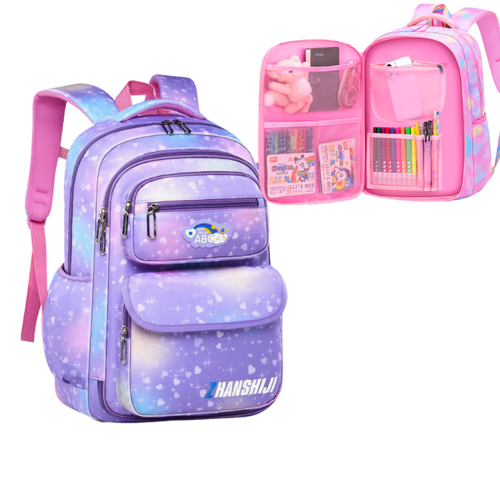 Cloudy Design Kids School Bag for Girls