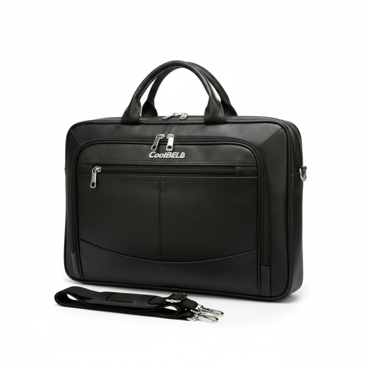 Multi-Compartment Laptop Shoulder Bag | Briefcase